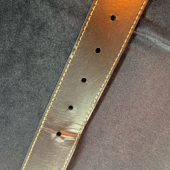 Mens Kenneth Cole reaction leather reversible belt - Picture 6 of 8